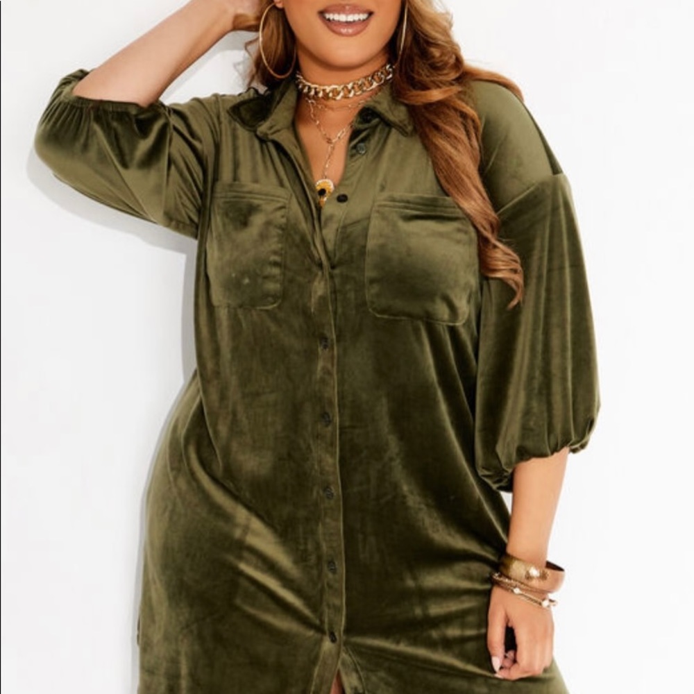 The Valencia Button Down Dress